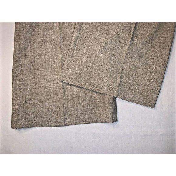 Etcetera~ Classy Lightweight Tan Linen Blend Pants w Button Accents Size 2 ~YaY! - Picture 9 of 12